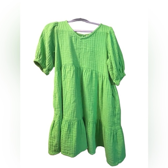 Cat and Jack Lime Green Dress - Picture 1 of 2